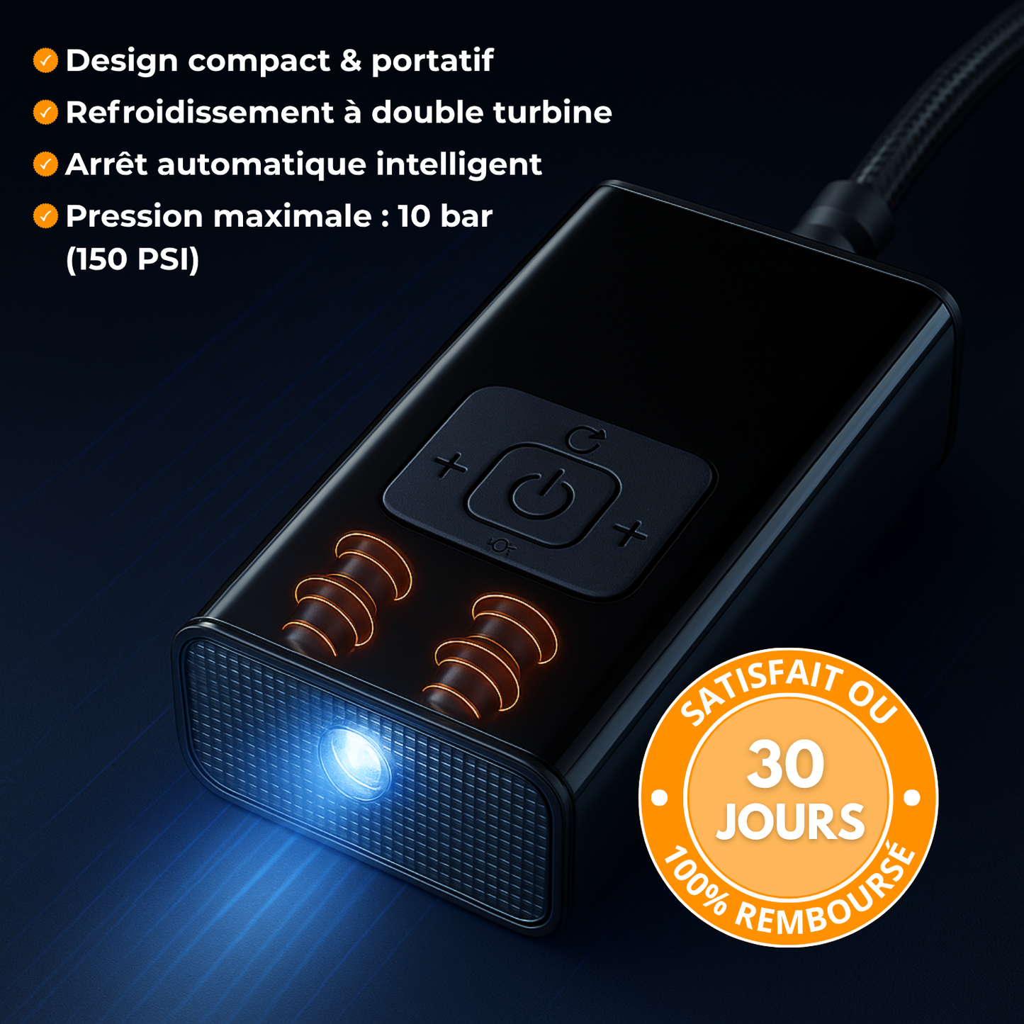 Compresseur d’Air Professionnel et Intelligent Sans Fil